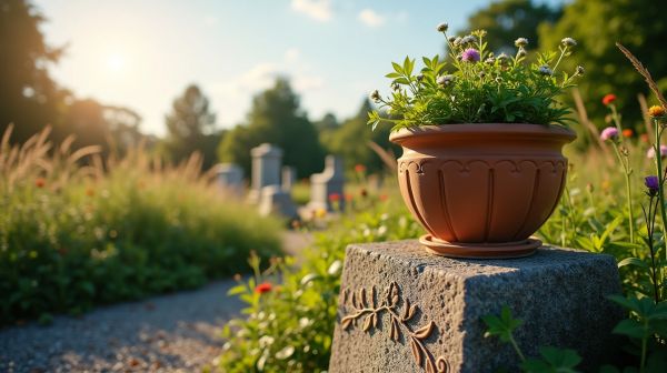 Comment choisir sa jardinière de cimetière dans le respect des règles